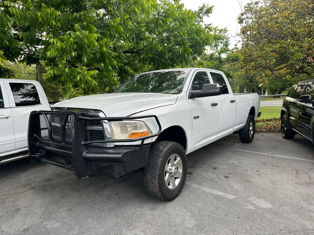 Bright White 2012 RAM 2500 Pickup Truck Four-Wheel Drive Automatic