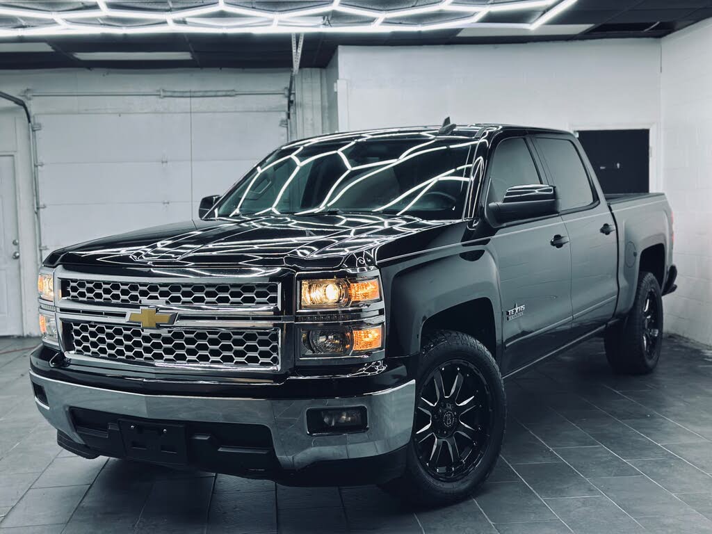 Black 2015 Chevrolet Silverado 1500 Pickup Truck 4X2 Automatic